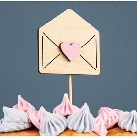 Топпер деревянный 