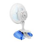 Вентилятор Centek CT-5003 Blue, настольный, 20 Вт, 19 см, клипса, 2 скорости - фото 51486791