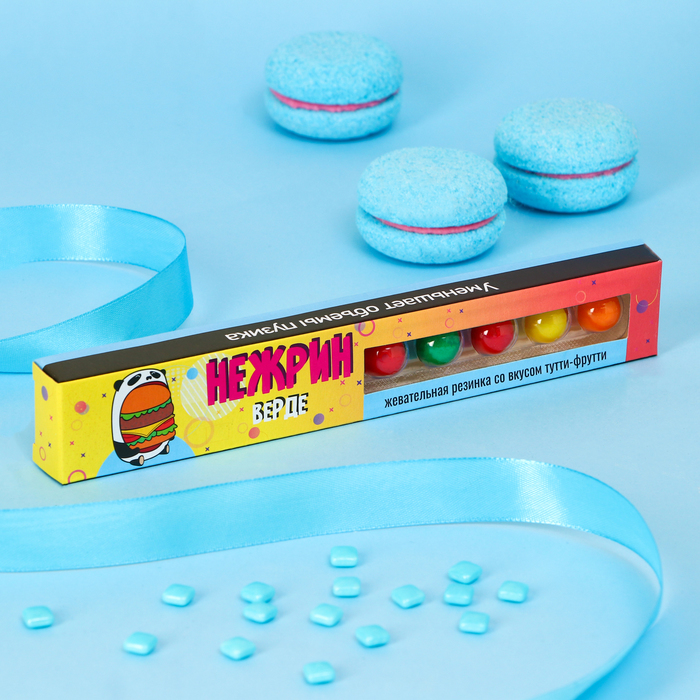 УЦЕНКА Жевательная резинка «Нежрин верде», 20 г (до 17.03.2025 г) - Фото 1