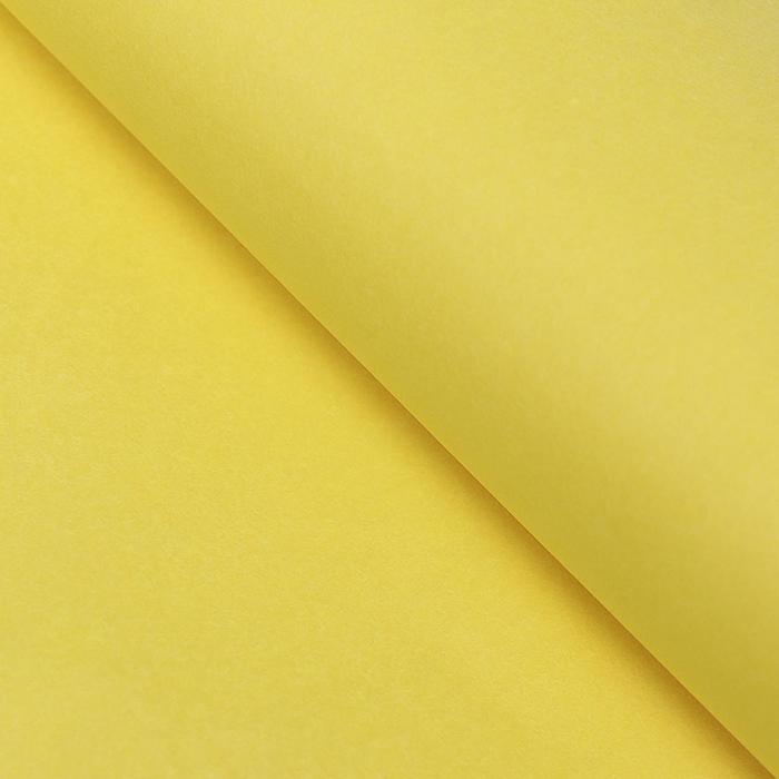 Бумага тишью, цвет желтый, 50 х 66 см - Фото 1
