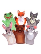 Кукольный театр «Теремок», 6 кукол-перчаток, сценарий в стихах - Фото 4