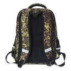 Рюкзак школьный Bruno Visconti "Милитари. Army", 40 х 30 х 19 см, эргономичная спинка - Фото 5