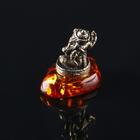 Фигурка «Ганеша», латунь, янтарная смола, 1.7×1.7×1.1 см - Фото 3