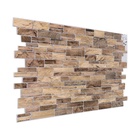 Стеновая панель ПВХ «Плитка песчаник», 485×960 мм, цвет оникс - Фото 3