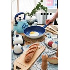 Чайник Доляна «Свиристель», 3 л, со свистком, нержавеющая сталь, голубой - Фото 9