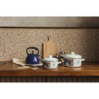 Чайник со свистком из нержавеющей стали Доляна «Космос», 3 л, синий - Фото 8