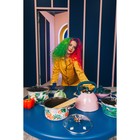 Чайник со свистком из нержавеющей стали Доляна «Тропики», 3 л, цвет розовый - Фото 9