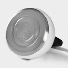 Чайник Доляна «Колибри», 3 л, со свистком, с индикатором нагрева, нержавеющая сталь, белый - Фото 8