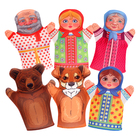 Домашний кукольный театр «Маша и медведь», 6 кукол-перчаток - Фото 2