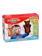 Домашний кукольный театр «Маша и медведь», 6 кукол-перчаток, сценарий в стихах - Фото 3