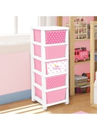 Комод пластиковый детский «Принцесса», 5 секций - Фото 5
