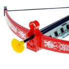 УЦЕНКА (помята упаковка) Арбалет «Спорт», стреляет присосками, с лазерным прицелом, работает от батареек - Фото 3