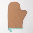 Кухонный набор Этель «Tropical»: варежка-прихватка 20×28 см, прихватка 19×19 см, 100% хлопок - Фото 3