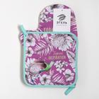 Кухонный набор Этель «Tropical»: варежка-прихватка 20×28 см, прихватка 19×19 см, 100% хлопок - Фото 6