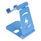 УЦЕНКА Подставка для телефона, регулируемая высота, силиконовые вставки, синяя - Фото 7