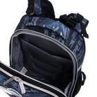 Рюкзак каркасный deVENTE Choice 38 х 28 х 16 см, Play Football, чёрный/синий - Фото 11