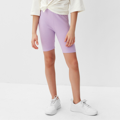 Велосипедки для девочки MINAKU, лавандовые, рост 116 см