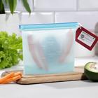 Силиконовый пакет-контейнер «Вкус жизни», 500 мл - Фото 4