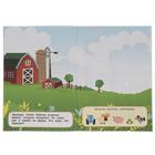 Альбом А5 с многоразовыми наклейками «Забавная ферма», Синий трактор - фото 21290074