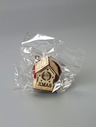 Ёлочная игрушка «Домик с Дедом Морозом», 6×4.5×4.5 см, от батареек, свечение тёплое белое - Фото 9