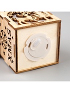 Ёлочная игрушка «Домик с оленем», 8×6.5×6 см, от батареек, свечение тёплое белое - Фото 7