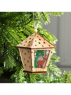 Ёлочная игрушка «Фонарь с оленем», 11×8×8 см, от батареек, свечение тёплое белое - Фото 5