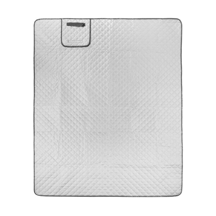 Коврик туристический автомобильный, 150×180 см, серый - Фото 1