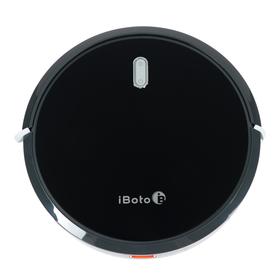 

Робот-пылесос iBoto Aqua V715B, 25 Вт, сухая/влажная, 0.55/0.3 л, чёрный