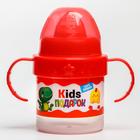 Поильник детский M&B «Kids подарок» с твёрдым носиком, от 9 мес., 140 мл., с ручками, красный - Фото 8
