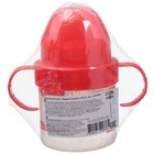 Поильник детский M&B «Kids подарок» с твёрдым носиком, от 9 мес., 140 мл., с ручками, красный - Фото 7
