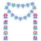 Гирлянда на люверсах "С Днем рождения!", длина 146 см, My Little Pony 5635352