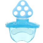 Прорезыватель силиконовый «Для передних зубов», синий, с колпачком Крошка Я - Фото 6