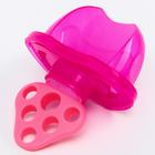Прорезыватель силиконовый «Для передних зубов», розовый, с колпачком, Крошка Я - фото 295211573