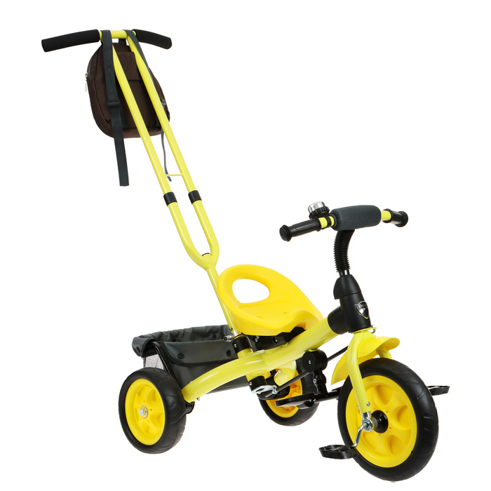 Велосипед трехколесный Лучик Vivat 3, цвет желтый - Фото 1