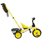 Велосипед трехколесный Лучик Vivat 3, цвет желтый - Фото 2