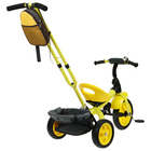Велосипед трехколесный Лучик Vivat 3, цвет желтый - Фото 3