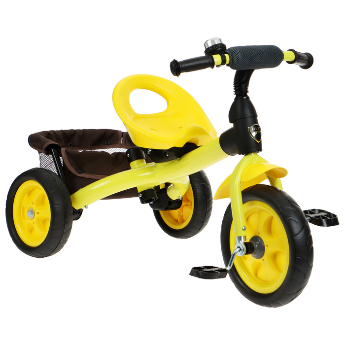 Велосипед трехколесный Лучик Vivat 4, цвет желтый