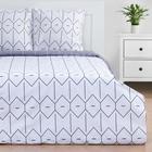 Постельное белье Этель Geometry 1.5 сп 143×215 см, 150×214 см, 70×70 см - 2 шт.  (артикул 6771603)  большой выбор товаров оптом и в розницу по низким ценам с доставкой