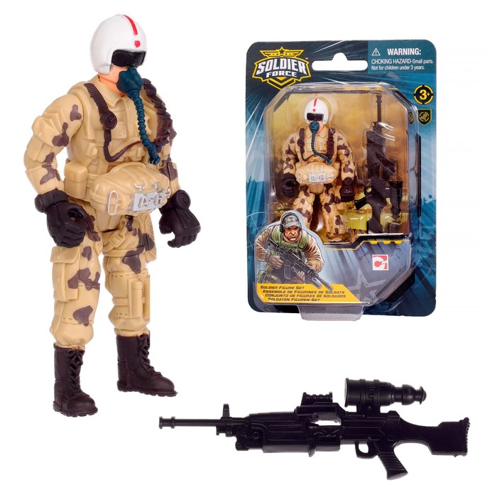 Фигурка солдатика, МИКС - Фото 1