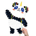 Набор для творчества «Панда» в технике стринг-арт (нитяная графика) - Фото 7