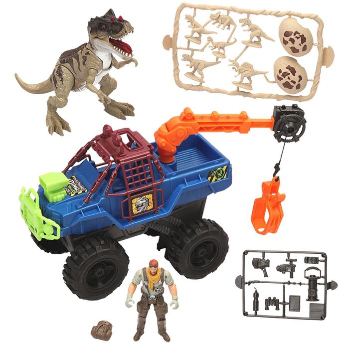 Игровой набор «Охотник на динозавра с грузовиком-ловушкой» - Фото 1