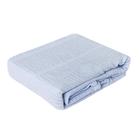 Одеяло вязаное, размер 90х118 см, цвет голубой - фото 296382585