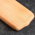 Доска разделочная "Славяночка", 28х10,5х1,5 см, цельный массив бука - фото 40521978