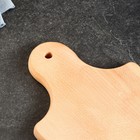 Доска разделочная "Славяночка", 38х18х1,5 см, цельный массив бука - фото 46043248