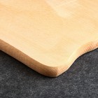 Доска разделочная "Славяночка", 38х18х1,5 см, цельный массив бука - фото 46043249