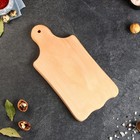 Доска разделочная "Славяночка", 38х18х1,5 см, цельный массив бука - фото 46043250