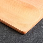 Доска разделочная "Славяночка", 35х24х1,5 см, цельный массив бука - фото 24468223