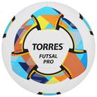 Мяч футзальный TORRES Futsal Pro, Micro, ручная сшивка, 32 панели, р. 4 - фото 9462249
