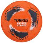 Мяч футбольный TORRES Winter Street, резина, ручная сшивка, 32 панели, р. 5 - фото 9290327