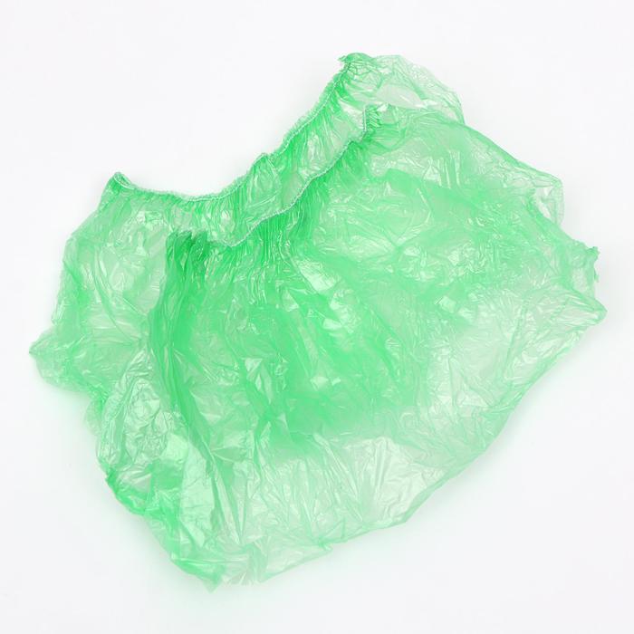 Бахилы UNITE "Зеленые" 2,5 гр,  уп 50 пар - Фото 1